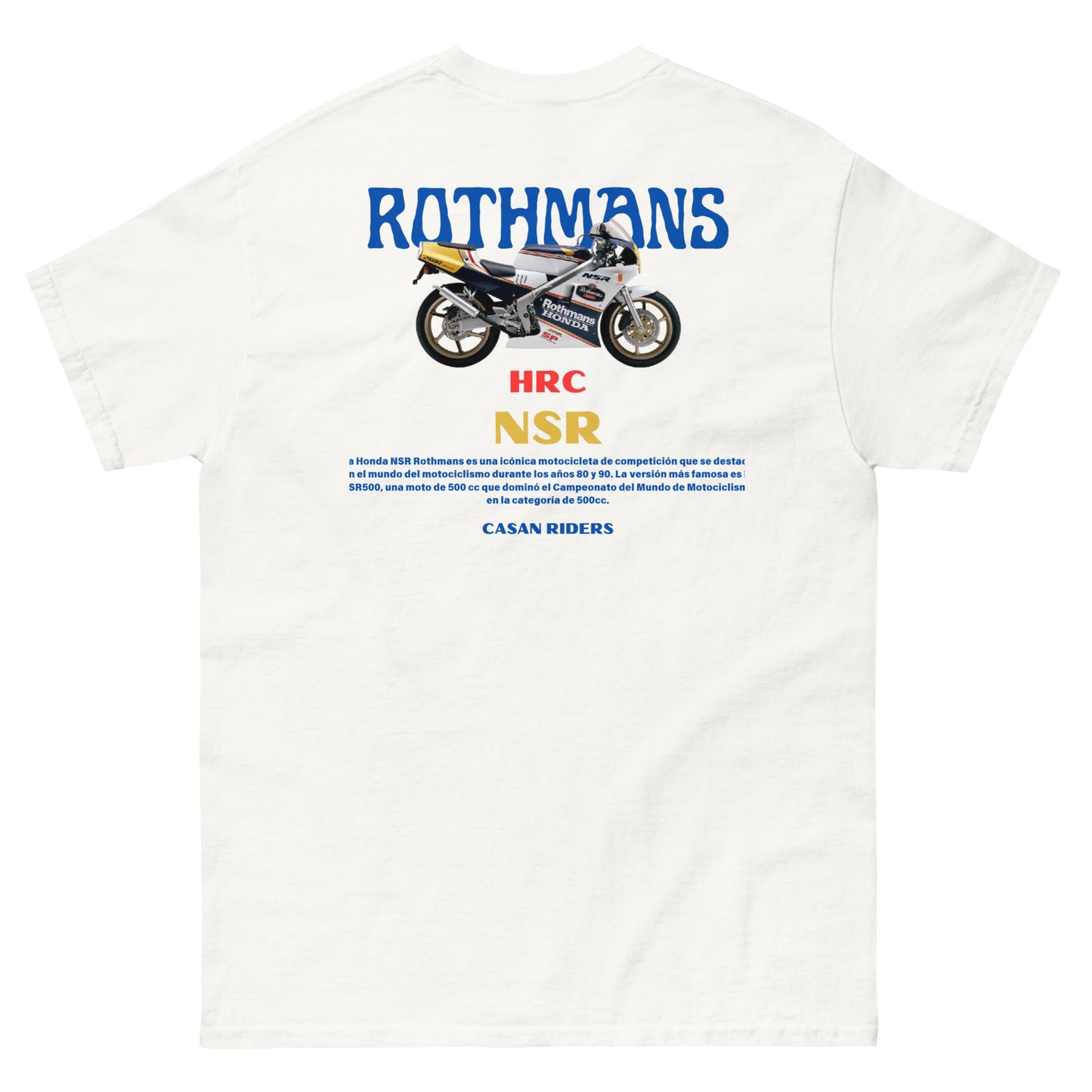 Camiseta NSR ROTHMANS